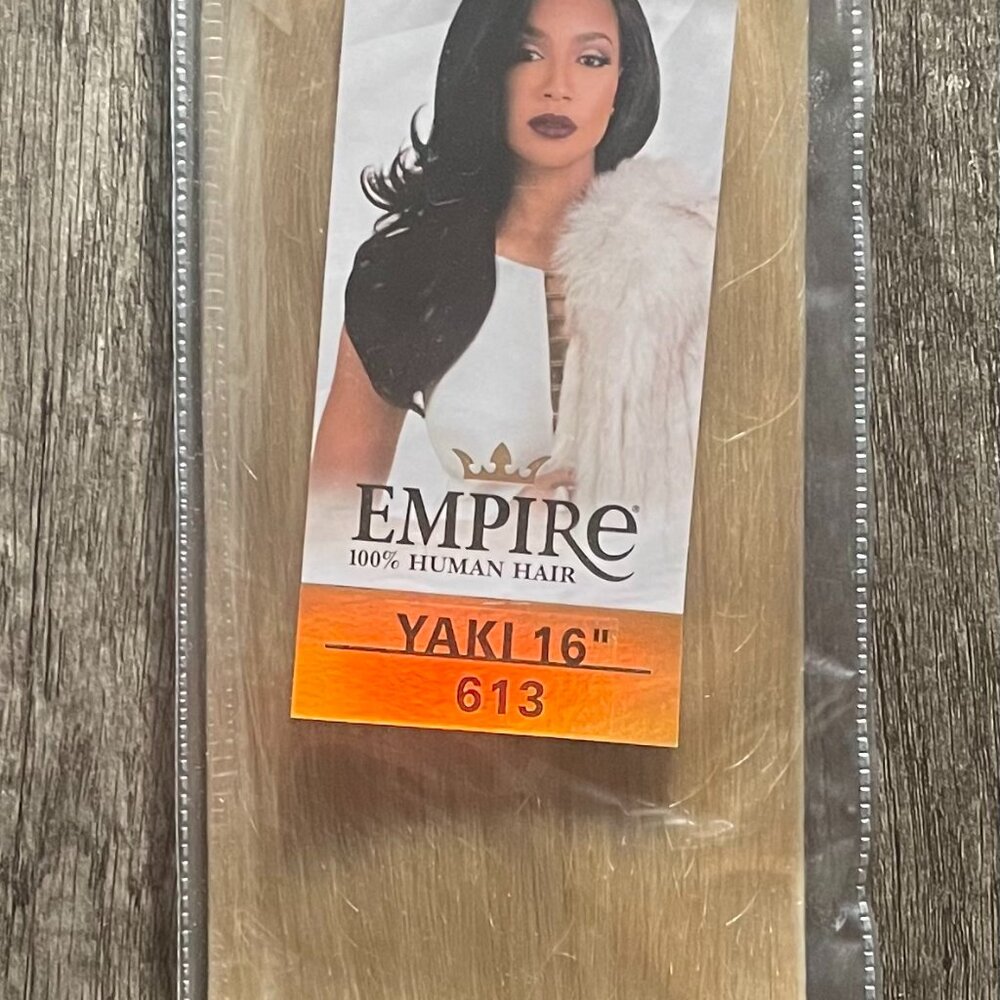 BLONDE EMPIRE 100% human hair BRAND NEW